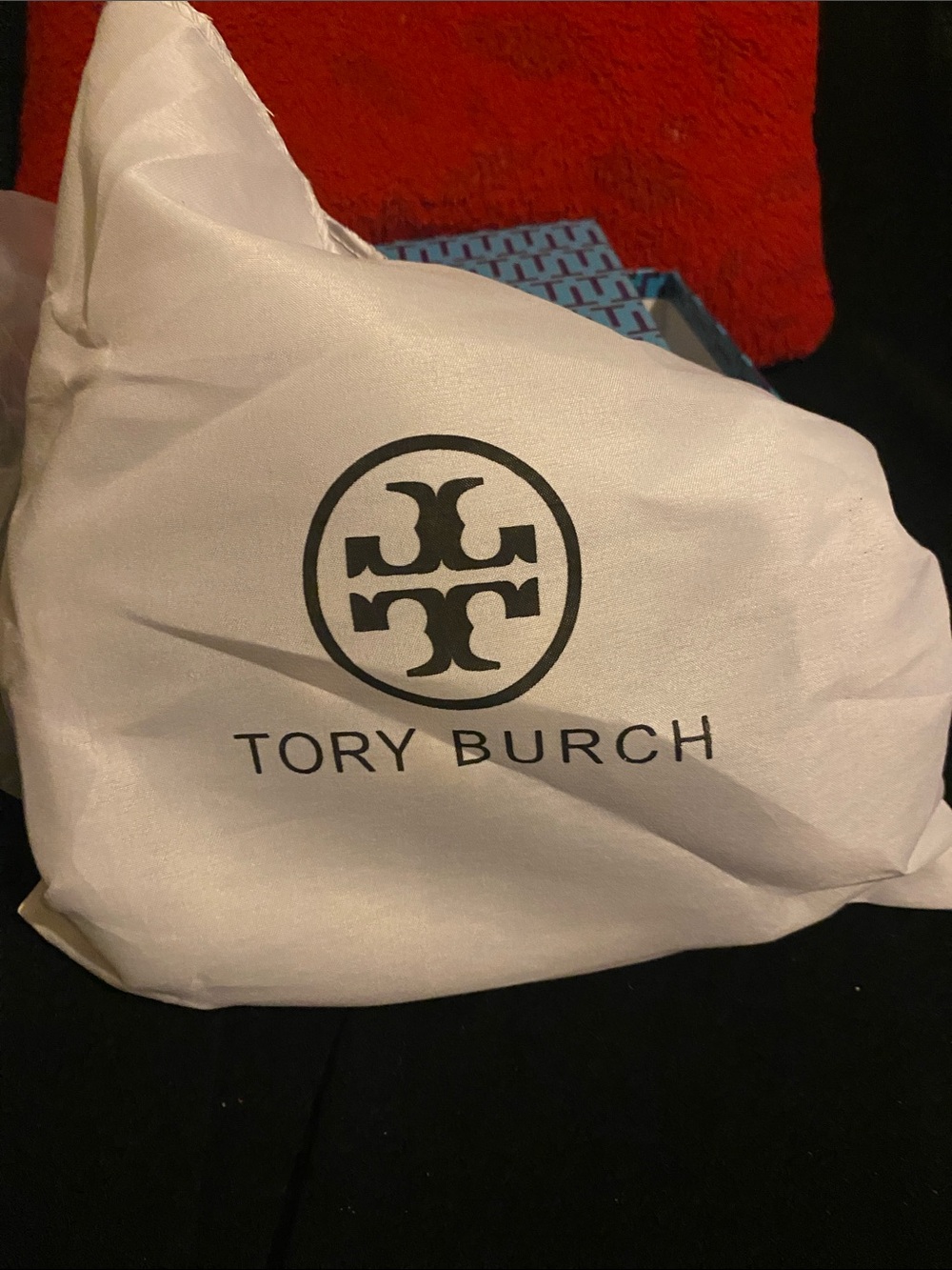 Tory Burch Dark Green Leather Crossbody with Gold Logo - Picture 5 of 5